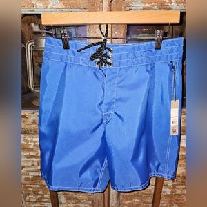 Men's Blue Old School NWT Birdwell 300 Boardshorts